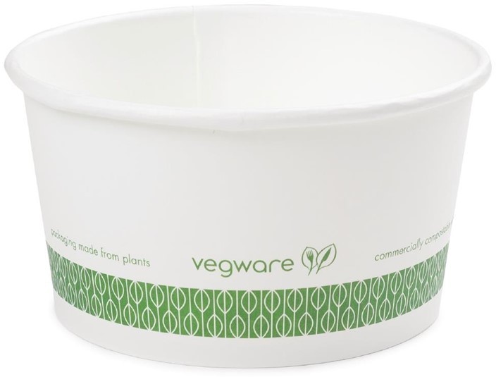  Vegware Bols &agrave; soupe / glace compostables 350ml 