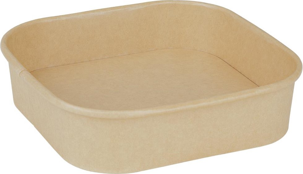  Fiesta Barquettes carr&eacute;es Recyclable 750ml (lot de 300) 