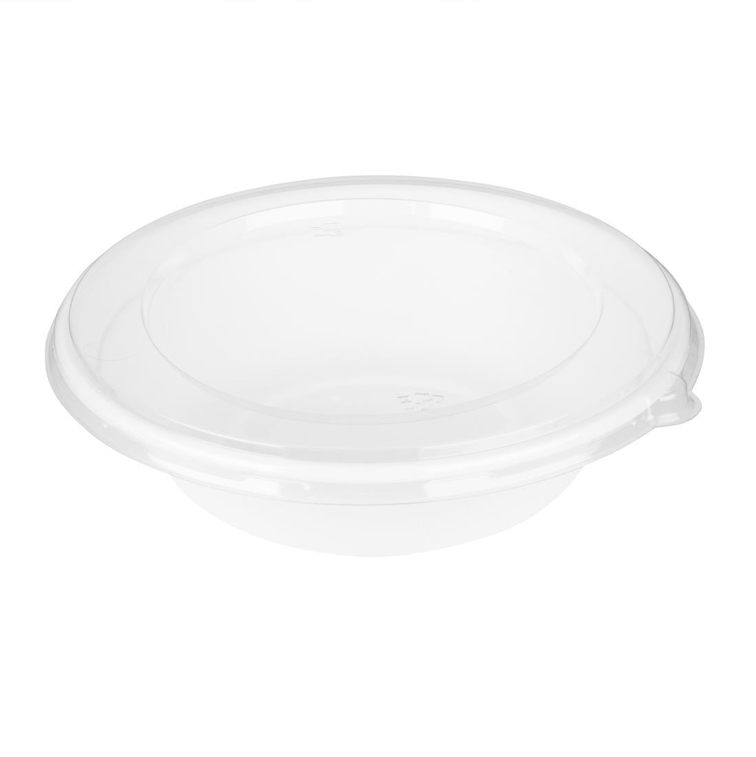  Fiesta Recyclable Couvercles PET pour poke bowls 682/909 ml (lot de 50) 