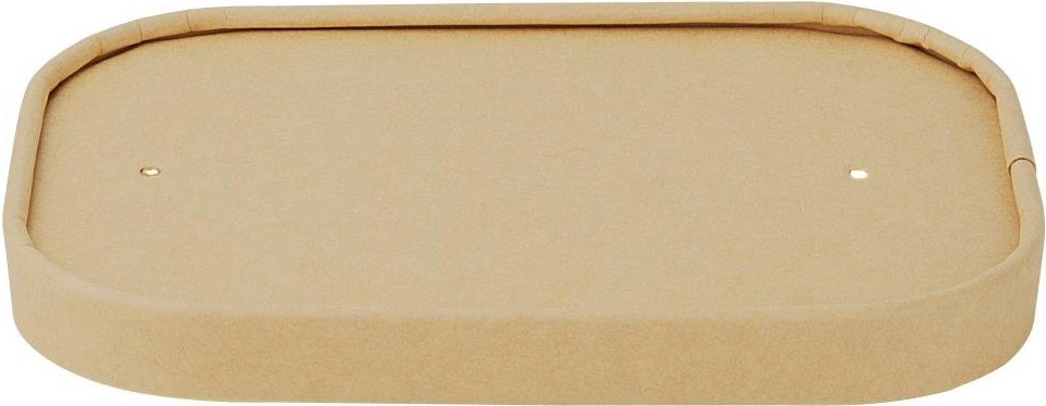  Fiesta Couvercles en papier Recyclable pour barquettes rectangulaires (Lot de 300) 