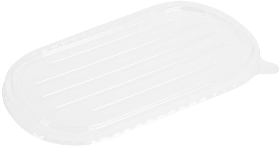  Fiesta Recyclable Couvercles PET pour barquettes ovales en bagasse Fiesta Recyclable 