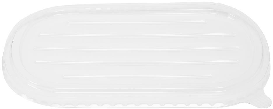  Fiesta Recyclable Couvercles PET pour barquettes ovales en bagasse Fiesta Recyclable 