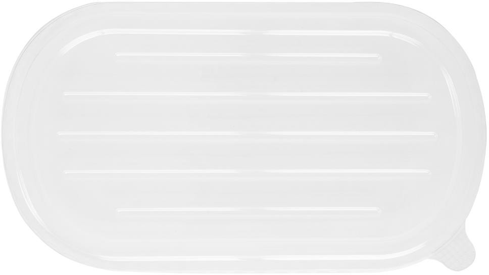  Fiesta Recyclable Couvercles PET pour barquettes ovales en bagasse Fiesta Recyclable 