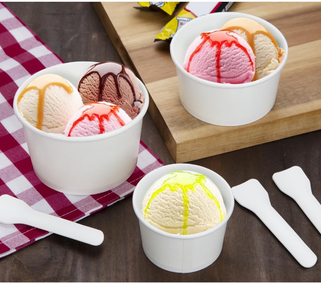  Fiesta Pots &agrave; glace Recyclable 85ml (lot de 1000) 