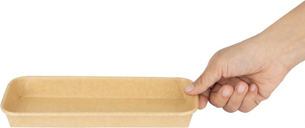  Fiesta Barquettes &agrave; sushi No 2 Recyclable 220x90mm (Paquet de 300) 