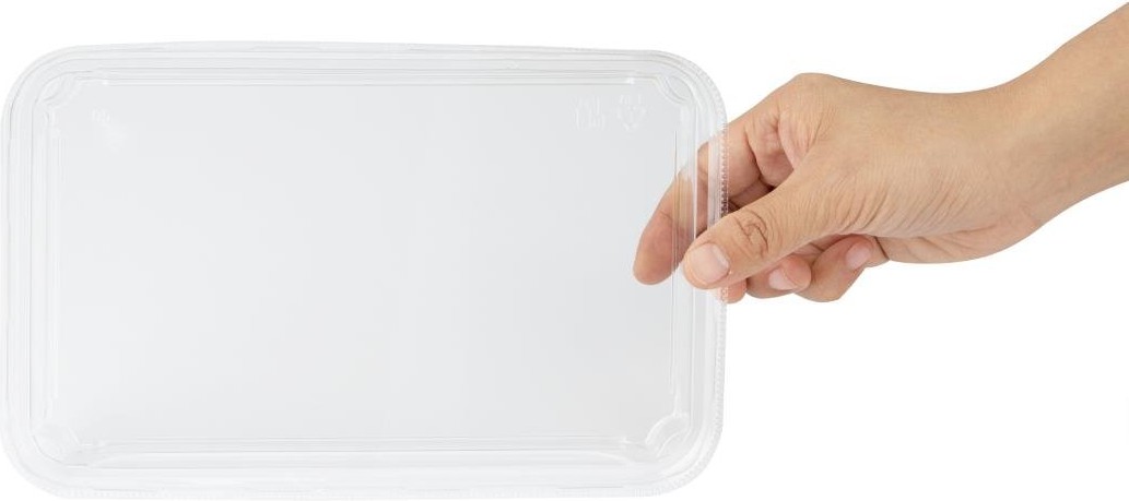  Fiesta Couvercles en PET pour barquettes &agrave; sushi No. 7 Recyclable (lot de 300) 