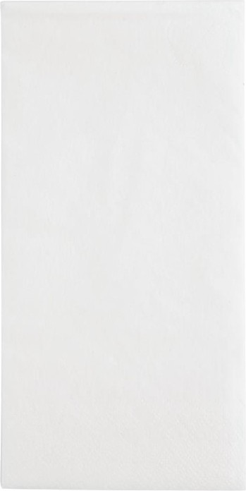  Fiesta Serviettes d&icirc;ner 2 plis format 1/8 400mm blanches (lot de 2000) 