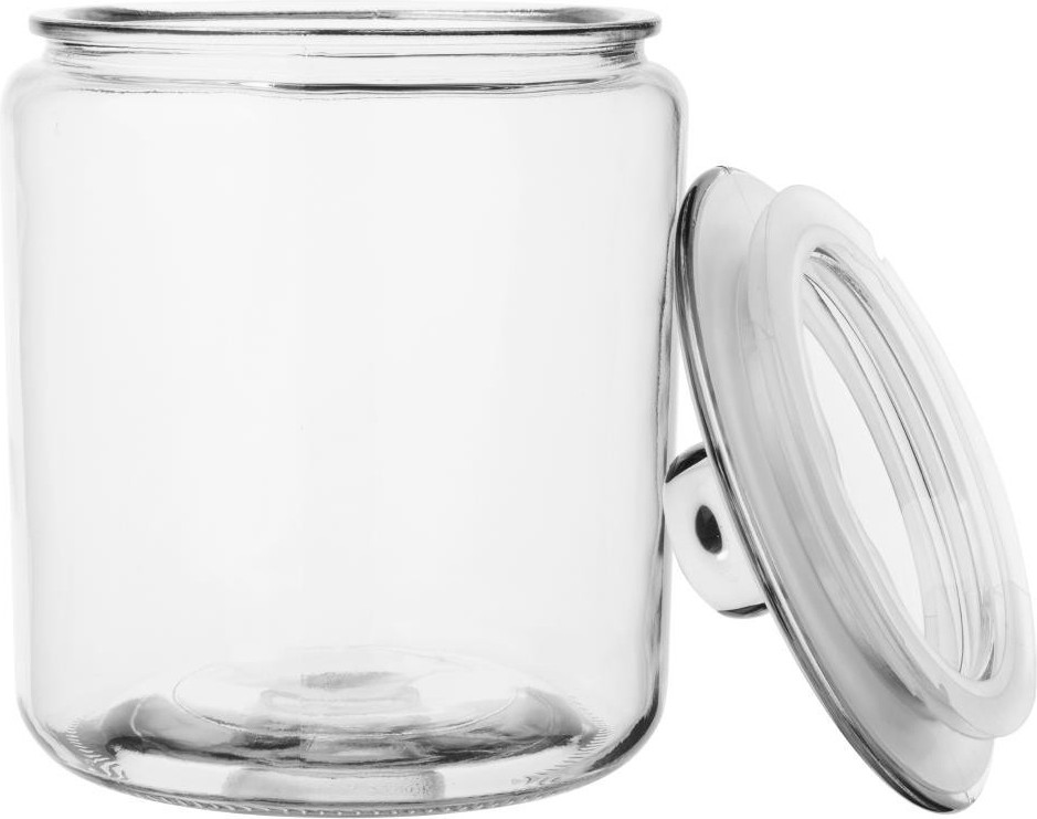  Olympia Ensemble de bocaux &agrave; biscuits en verre 6350ml et 3800ml 