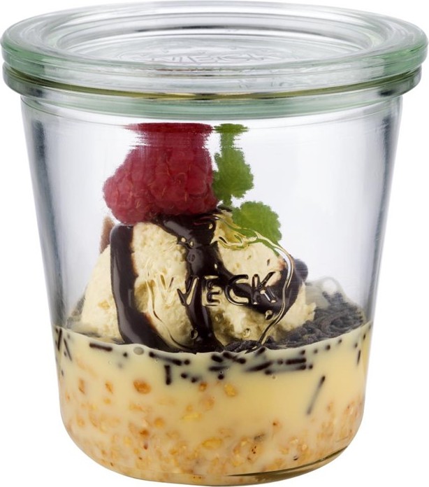  APS Bocaux en verre avec couvercle Weck 290ml (lot de 6) 