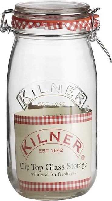  Kilner Bocal &agrave; conserves avec clip 2L 