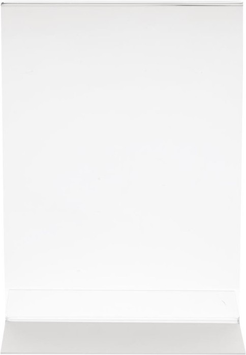  Olympia Prot&egrave;ge-menus vertical en acrylique A4 
