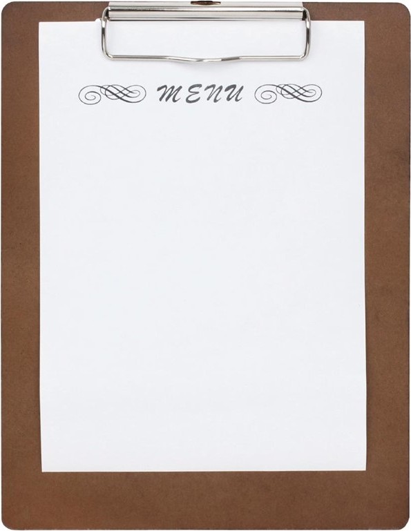  Olympia Plaque porte-menus en contreplaqu&eacute; A4 