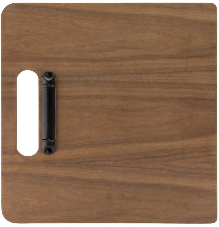  Securit Planche porte-menu &agrave; anneaux gamme Walnut 