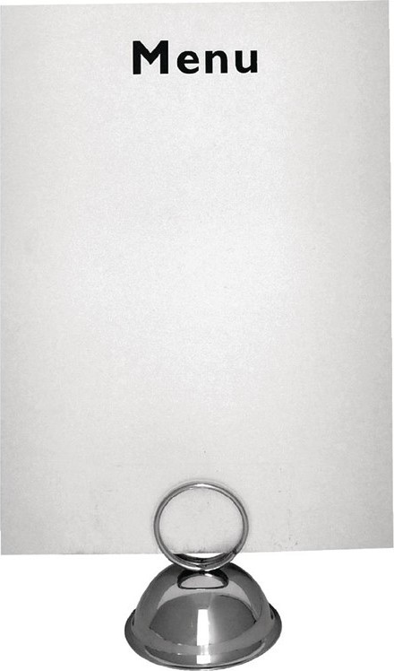  Olympia Porte-menu avec anneau Olympia 