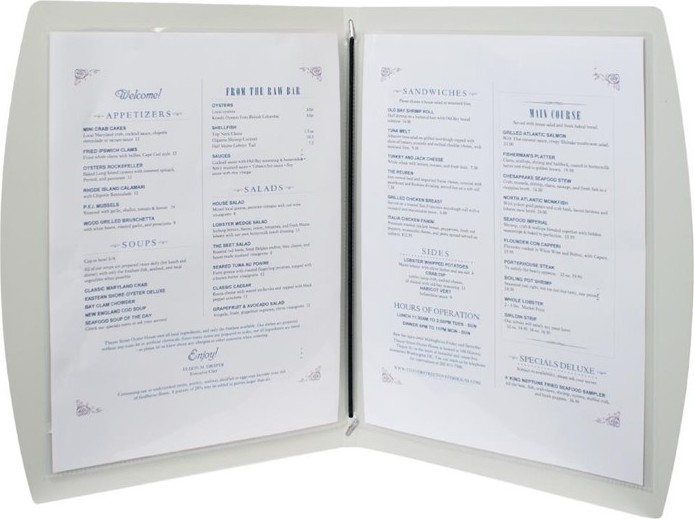  Securit Prot&egrave;ge-menu noir Rio A4 