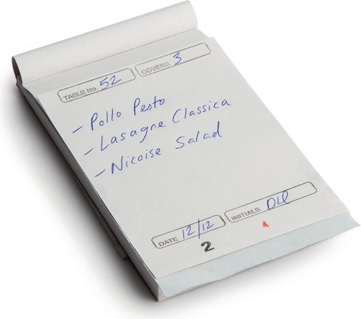  Fiesta Grands carnets de commande autocopiants Olympia (lot de 50) 