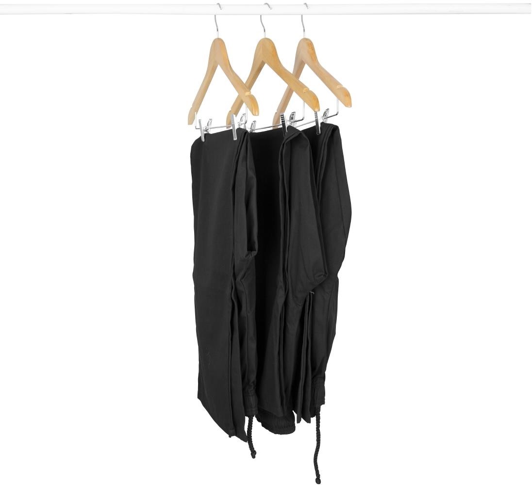  Bolero Cintres en bois avec pinces pantalon (lot de 10) 