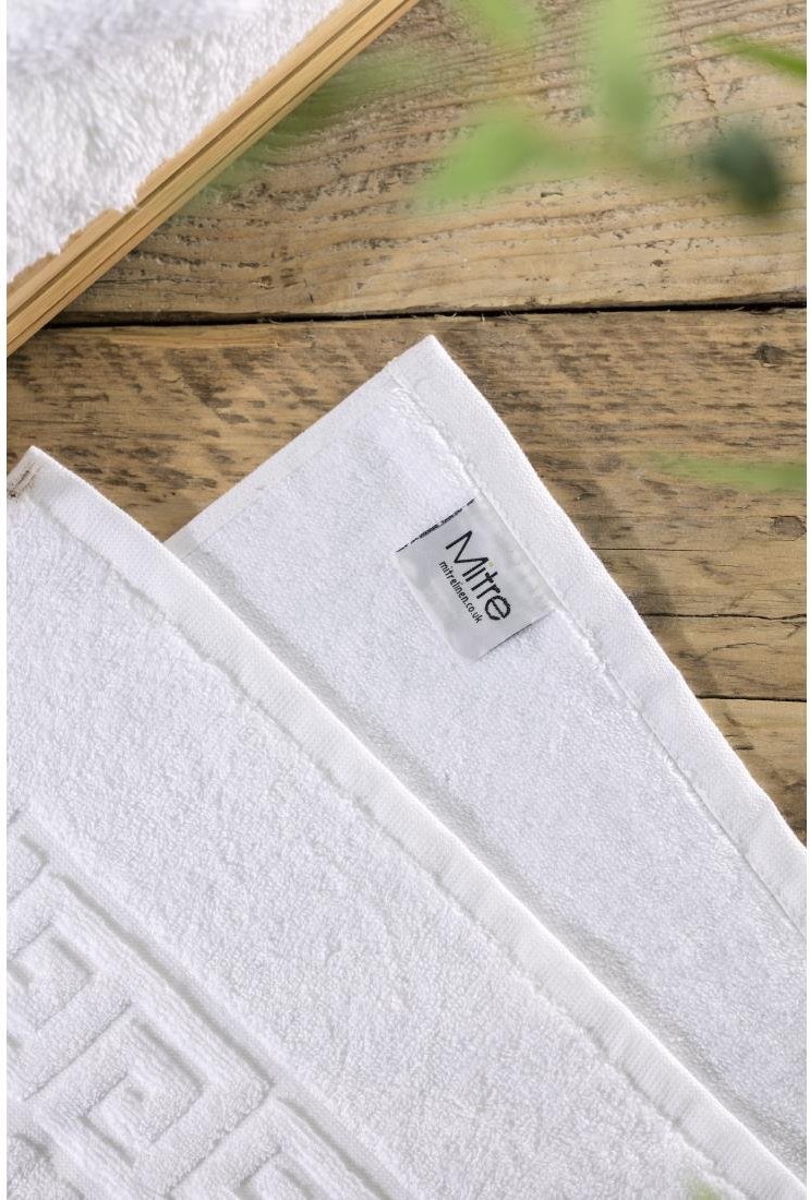  Mitre Comfort Tapis de bain blanc Comfort Nova Mitre 