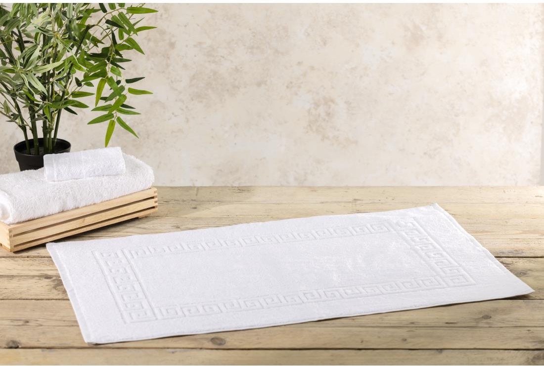  Mitre Comfort Tapis de bain blanc Comfort Nova Mitre 