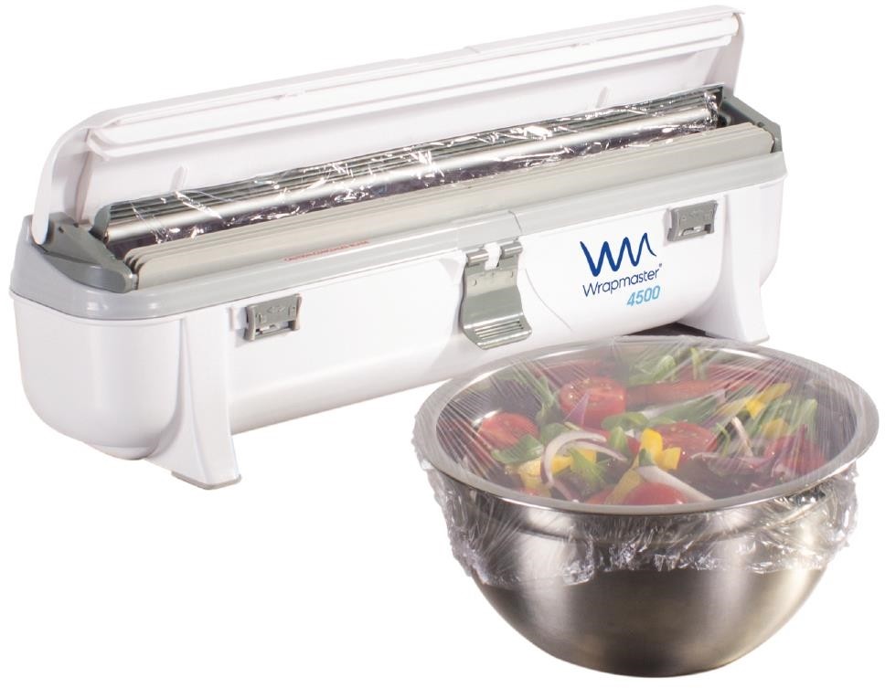  Wrapmaster Distributeur 4500 et 3 x 90m de papier aluminium 