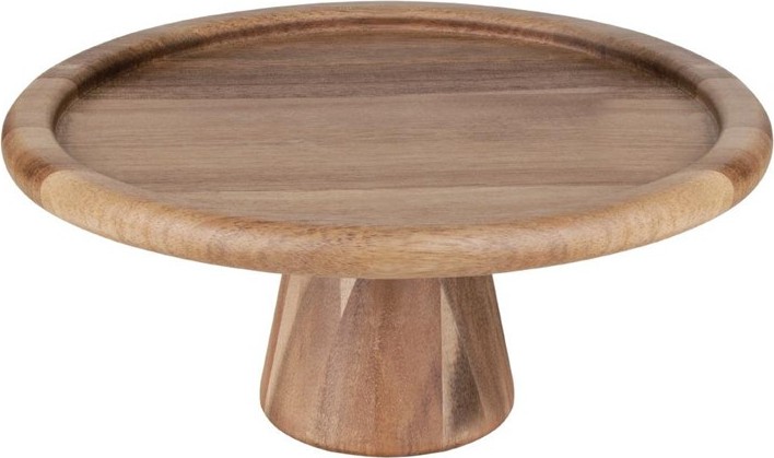  Olympia Pr&eacute;sentoir &agrave; g&acirc;teau en acacia 305(&Oslash;) x 127(H)mm 