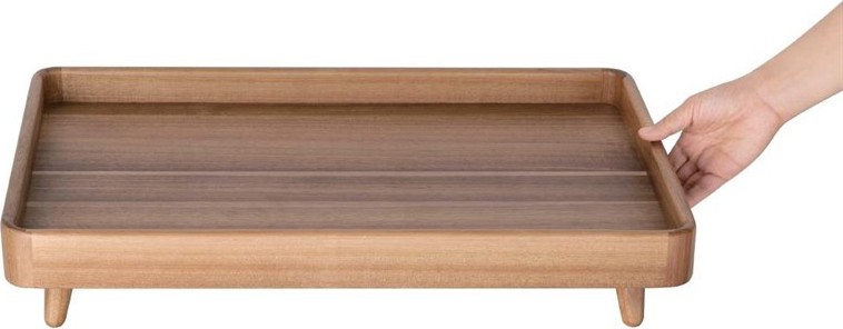  Olympia Plateau sur pieds en acacia GN 1/1 