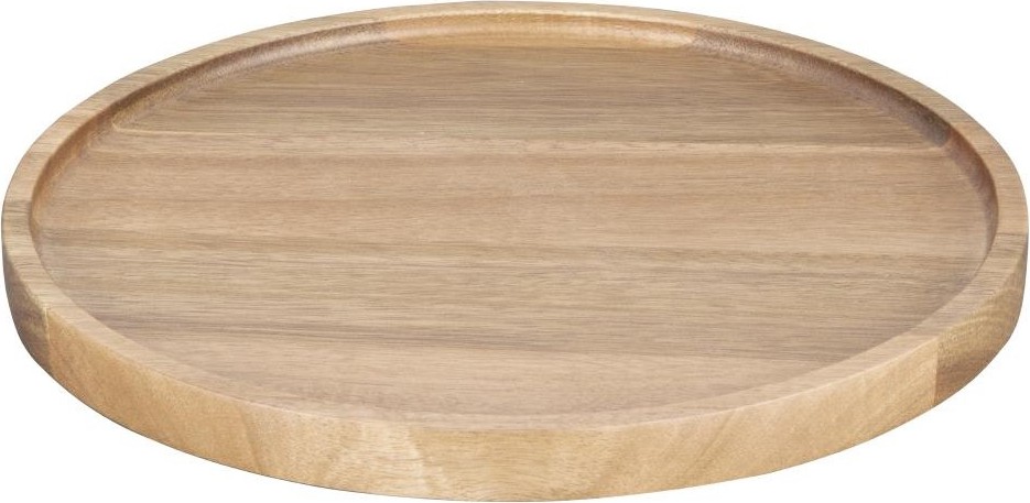  Olympia Assiette ronde en acacia 250mm 