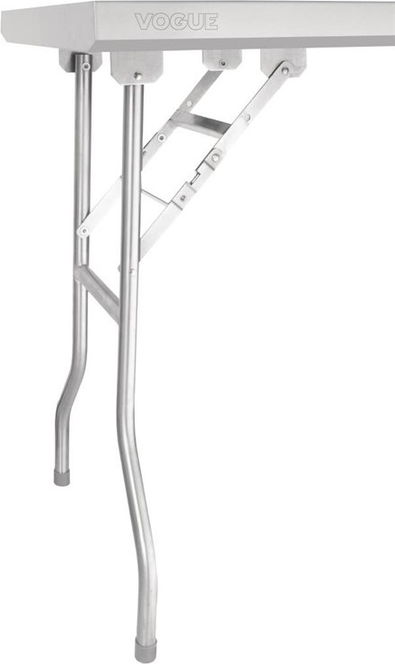  Vogue Table de travail pliante inox 1830x610x780mm 