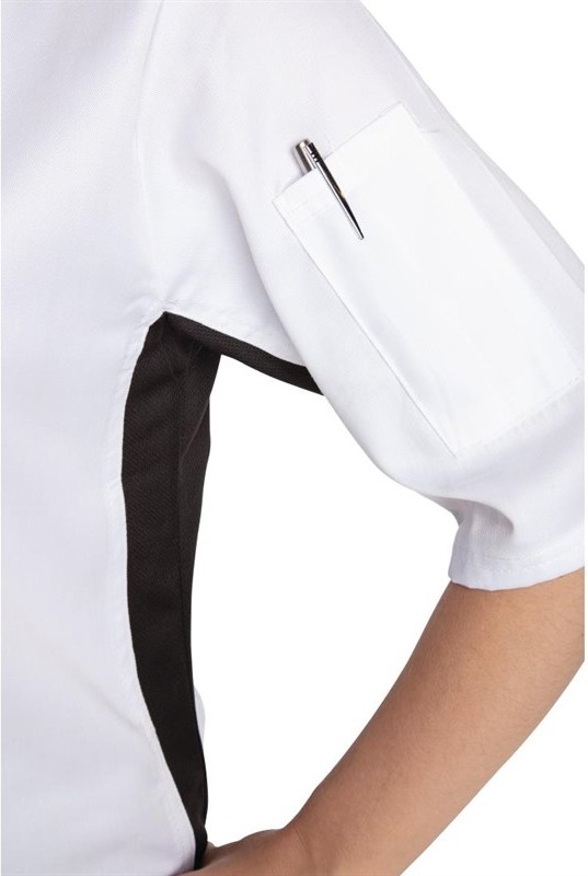  Whites Veste de cuisine mixte Nevada blanche 