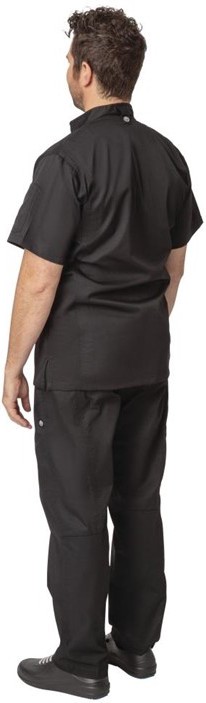  Chef Works Veste de cuisine mixte Cool Vent Springfield noire 