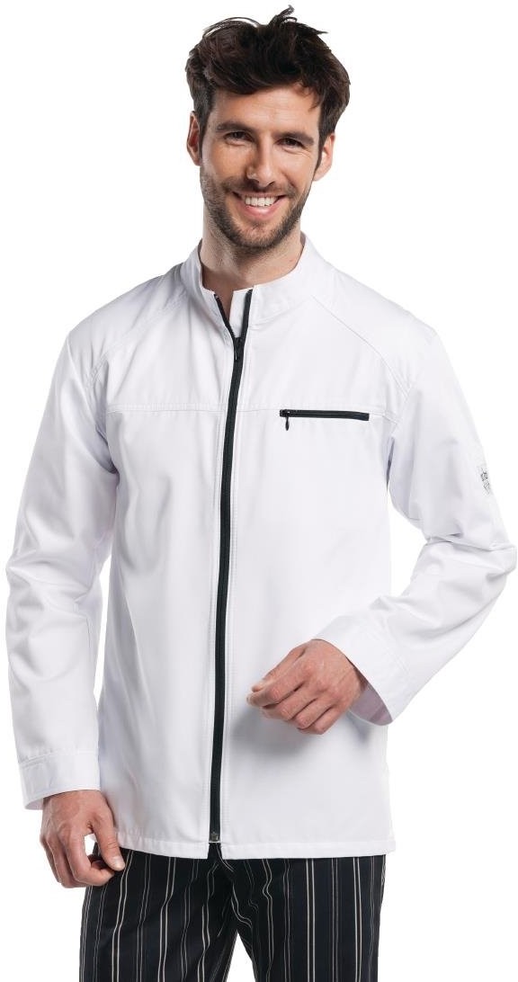  Chaud Devant Veste de cuisine mixte Modena blanche 