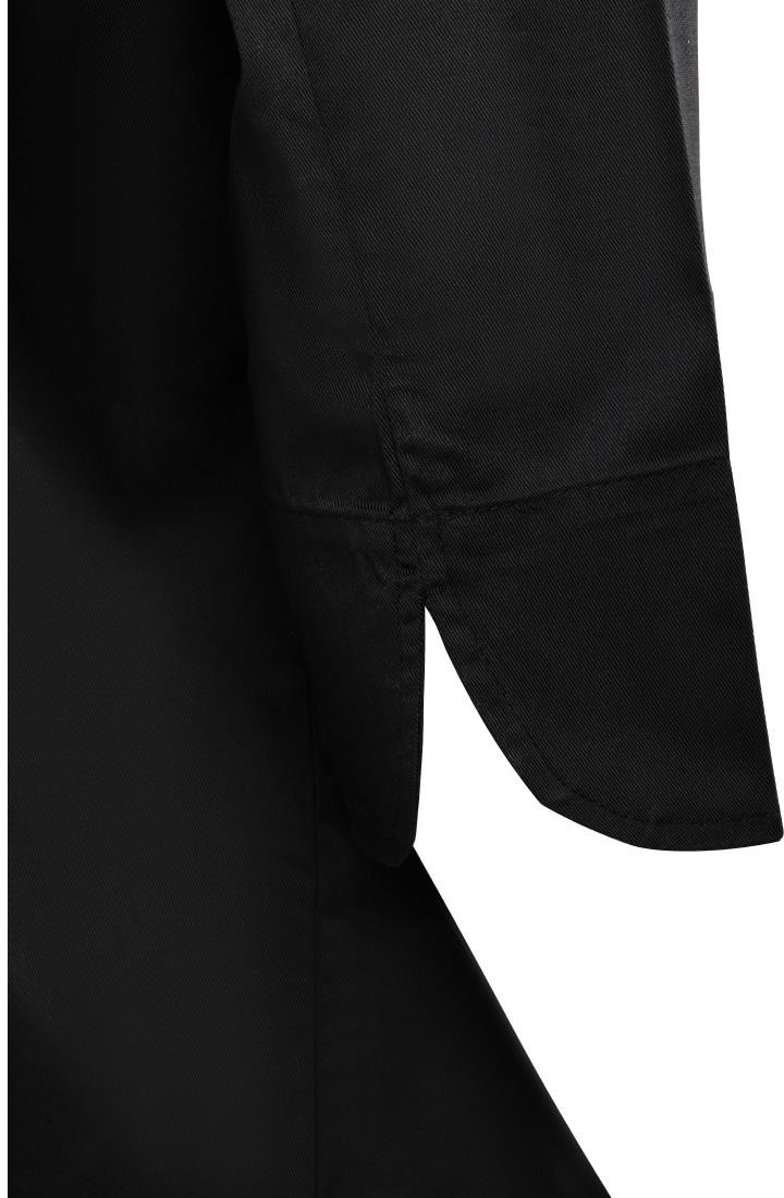  Whites Veste de cuisinier femme ajust&eacute;e noire taille 