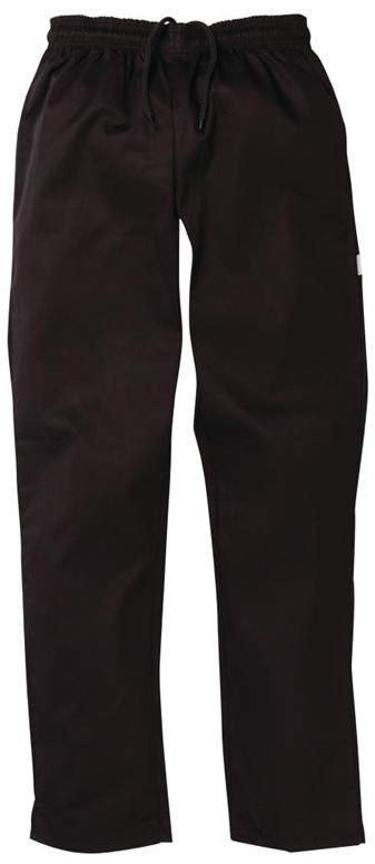  Whites Pantalon de cuisine mixte Vegas noir 