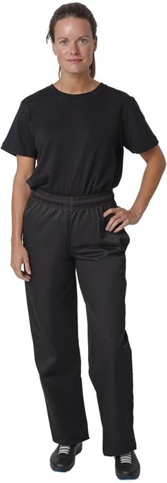  Whites Pantalon de cuisine mixte Vegas noir 