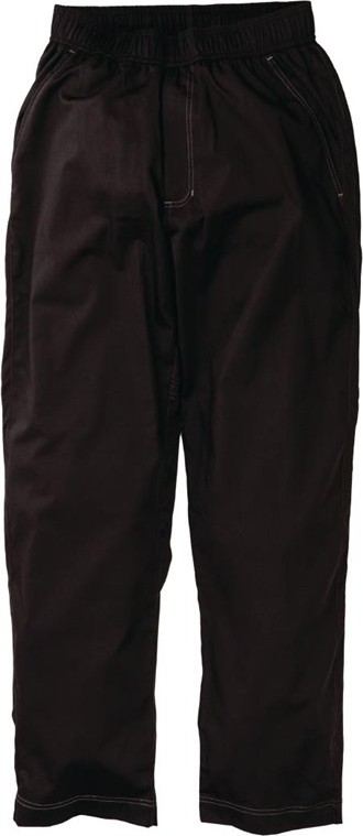  Chef Works Pantalon de cuisine mixte Baggy noir 