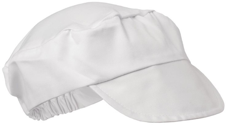  Whites Casquette de boulanger blanche 