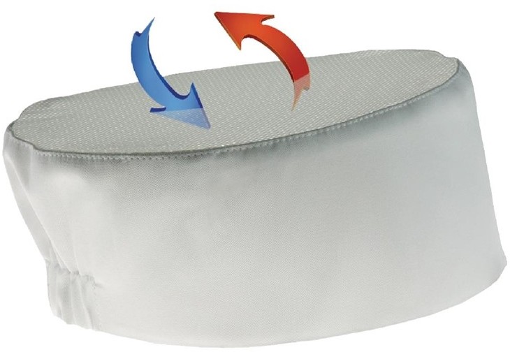  Chef Works Calot de cuisine Cool Vent blanc 