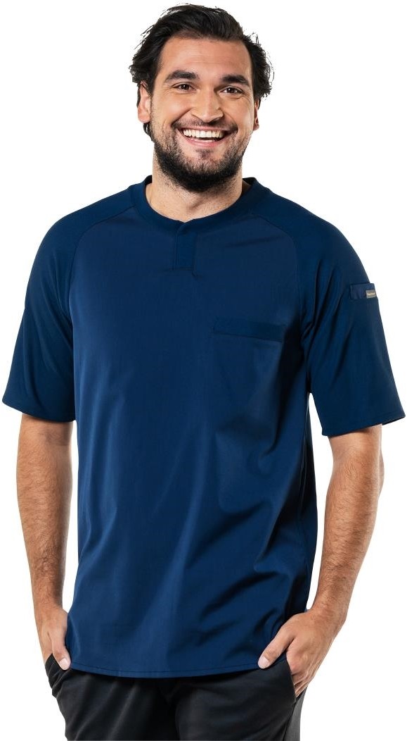  Chaud Devant T-shirt mixte manches courtes Valente UFX marine taille 