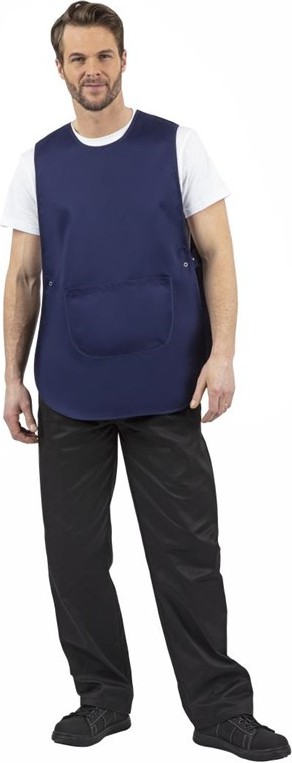  Whites Tablier chasuble avec poche bleu marine 