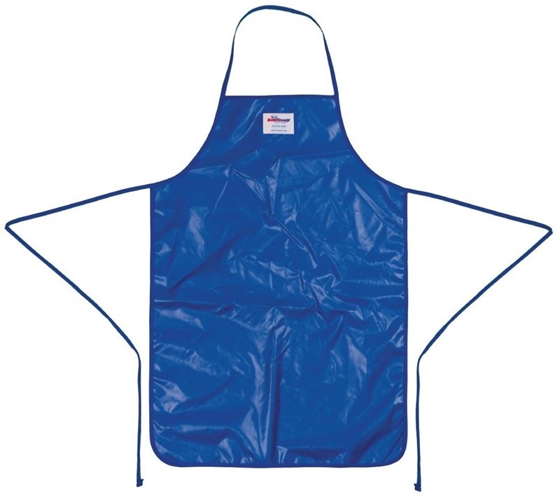  Burnguard Tablier bavette en nylon QuicKlean bleu 