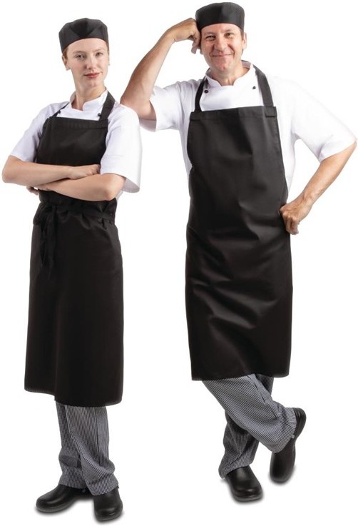  Whites Tablier bavette noir 