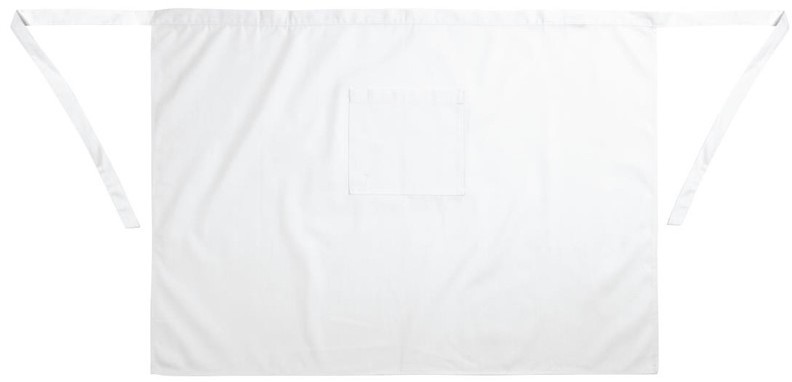  Whites Tablier serveur standard blanc 