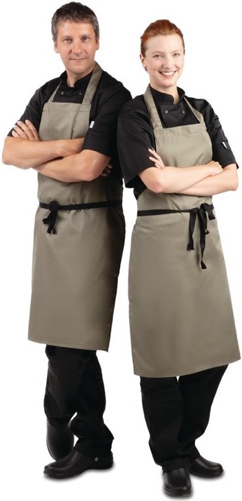  Whites Tablier bavette polyester-coton olive 