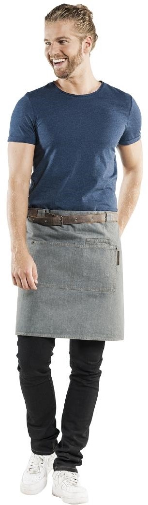  Chaud Devant Tablier mixte Forene Denim gris 70x50 cm 