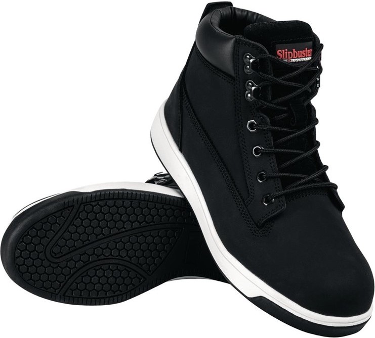  Slipbuster Chaussures de s&eacute;curit&eacute; montantes en cuir nubuck 