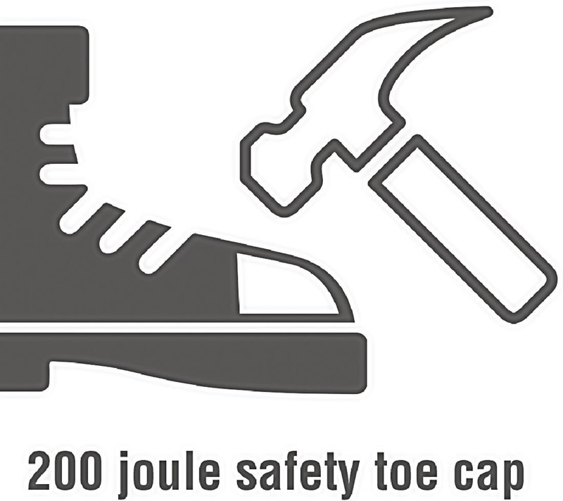  Slipbuster Chaussures de s&eacute;curit&eacute; montantes en cuir nubuck 