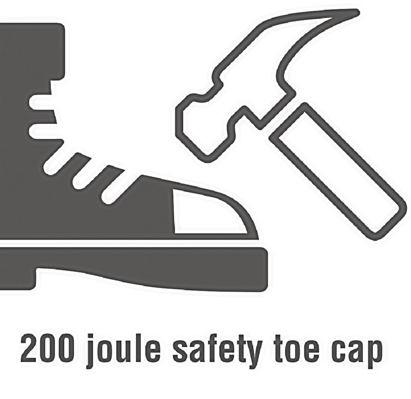  Slipbuster Chaussures de s&eacute;curit&eacute; montantes en cuir nubuck 