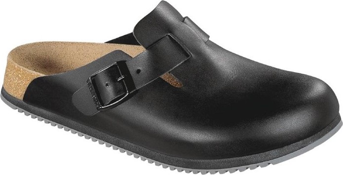  Birkenstock Sabots professionnels noirs Boston adh&eacute;rence 