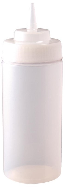  Vogue Distributeur de sauce &agrave; col large 909ml transparent 
