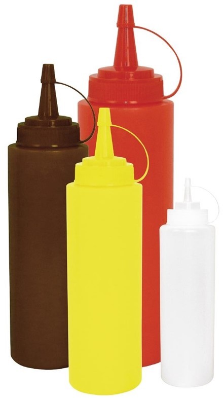  Vogue Distributeur de sauce 227ml transparent 